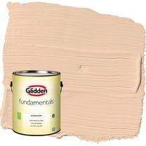 Glidden Fundamentals Peach Darling / Orange Eggshell Interior Paint, 1 Gallon