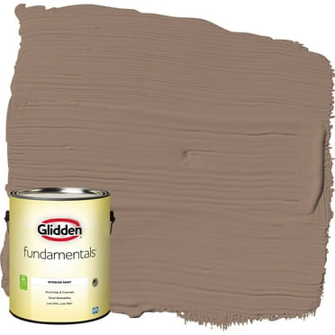 Glidden Fundamentals Interior Paint Peppered Pecan / Tan, Eggshell, 1 Gallon