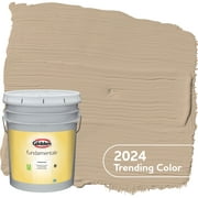 Glidden Fundamentals Interior Paint Persuasion / Beige, Eggshell, 5 Gallon