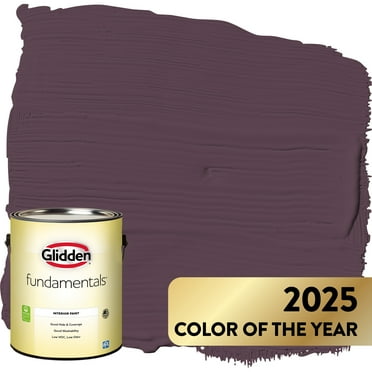 Glidden Fundamentals Interior Paint Purple Basil, Eggshell, 1 Gallon