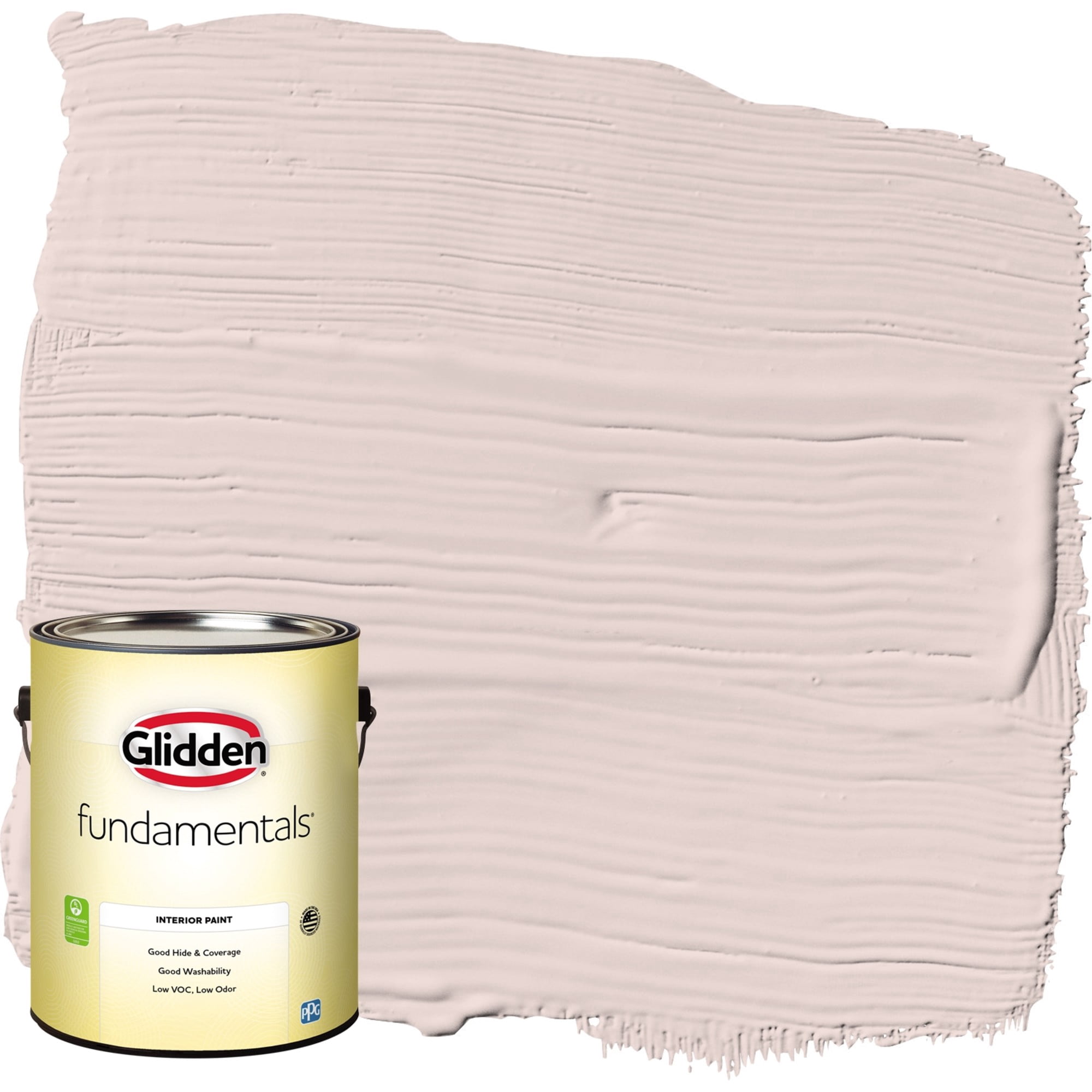 Glidden Fundamentals Interior Paint Romeo / Pink, Flat, 1 Gallon
