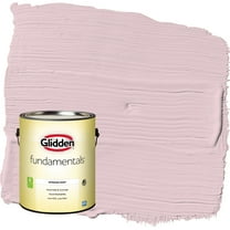 Glidden Fundamentals Rose Cloud / Pink Eggshell Interior Paint, 1 Gallon
