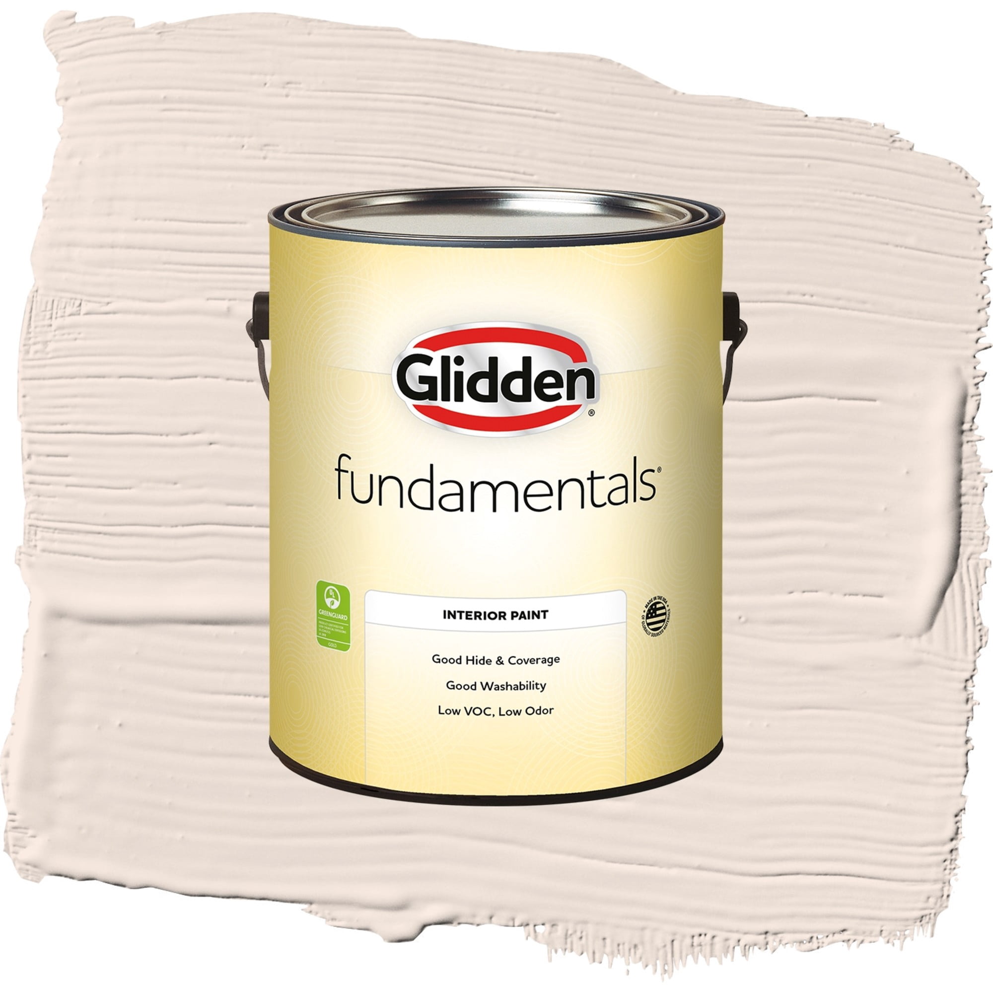 Glidden Fundamentals Sablewood / Orange, Flat Interior Paint, 1 Gallon