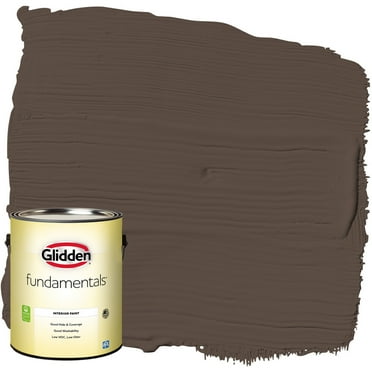 Glidden Fundamentals Interior Paint Sarsaparilla / Brown, Eggshell, 1 Gallon