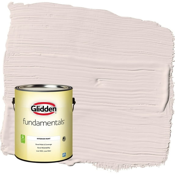 Glidden Fundamentals Sea Anemone / Pink Flat Interior Paint, 1 Gallon