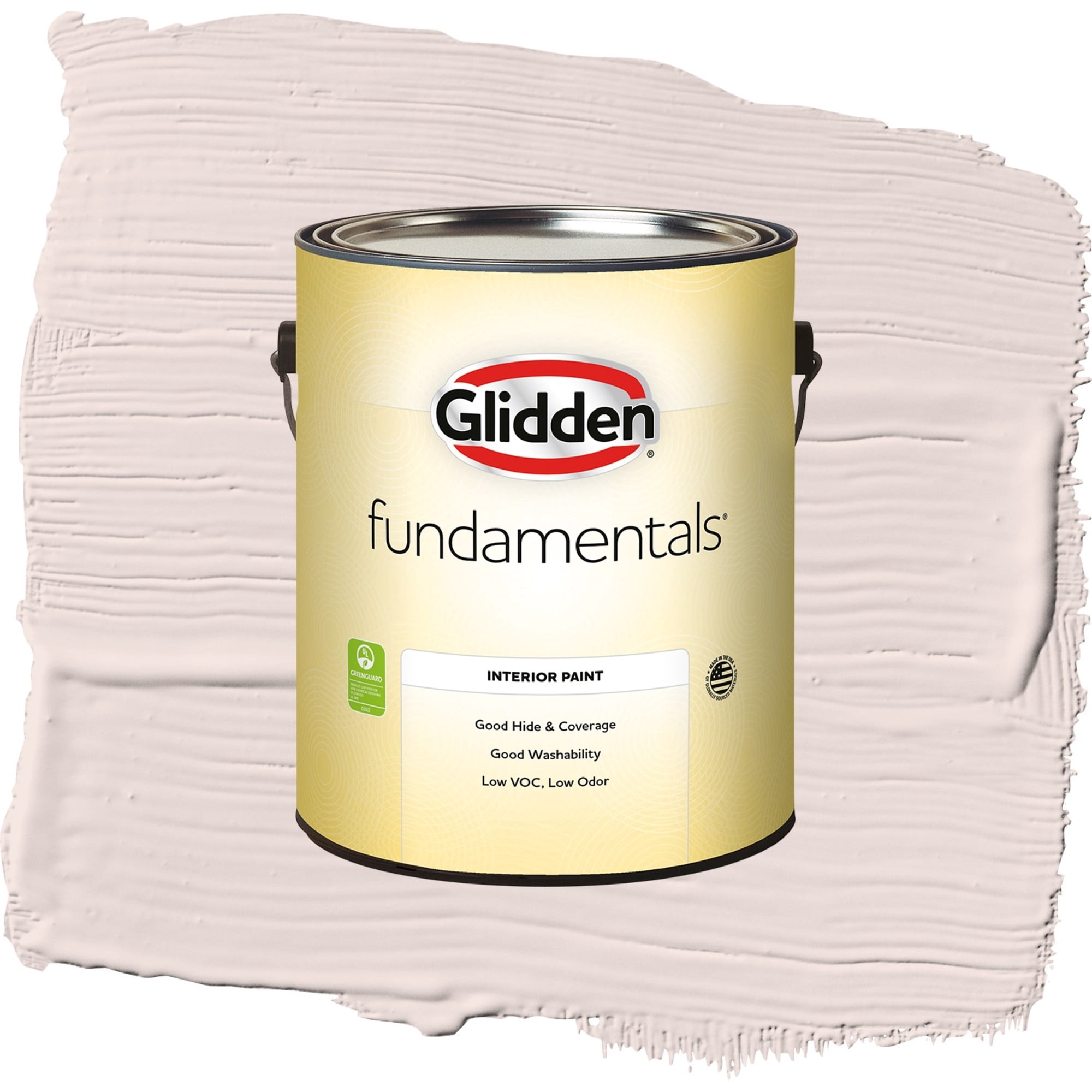 Glidden Fundamentals Sea Anemone / Pink, Flat Interior Paint, 1 Gallon