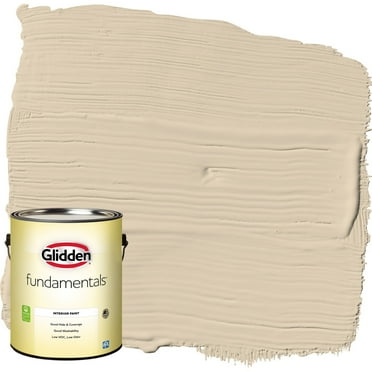 Glidden Fundamentals Interior Paint Seriously Sand / Beige, Eggshell, 1 Gallon