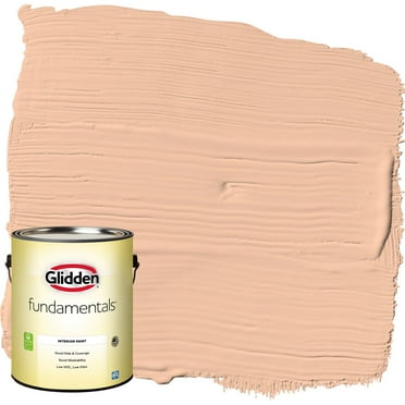 Glidden Fundamentals Interior Paint Siesta / Orange, Eggshell, 1 Gallon