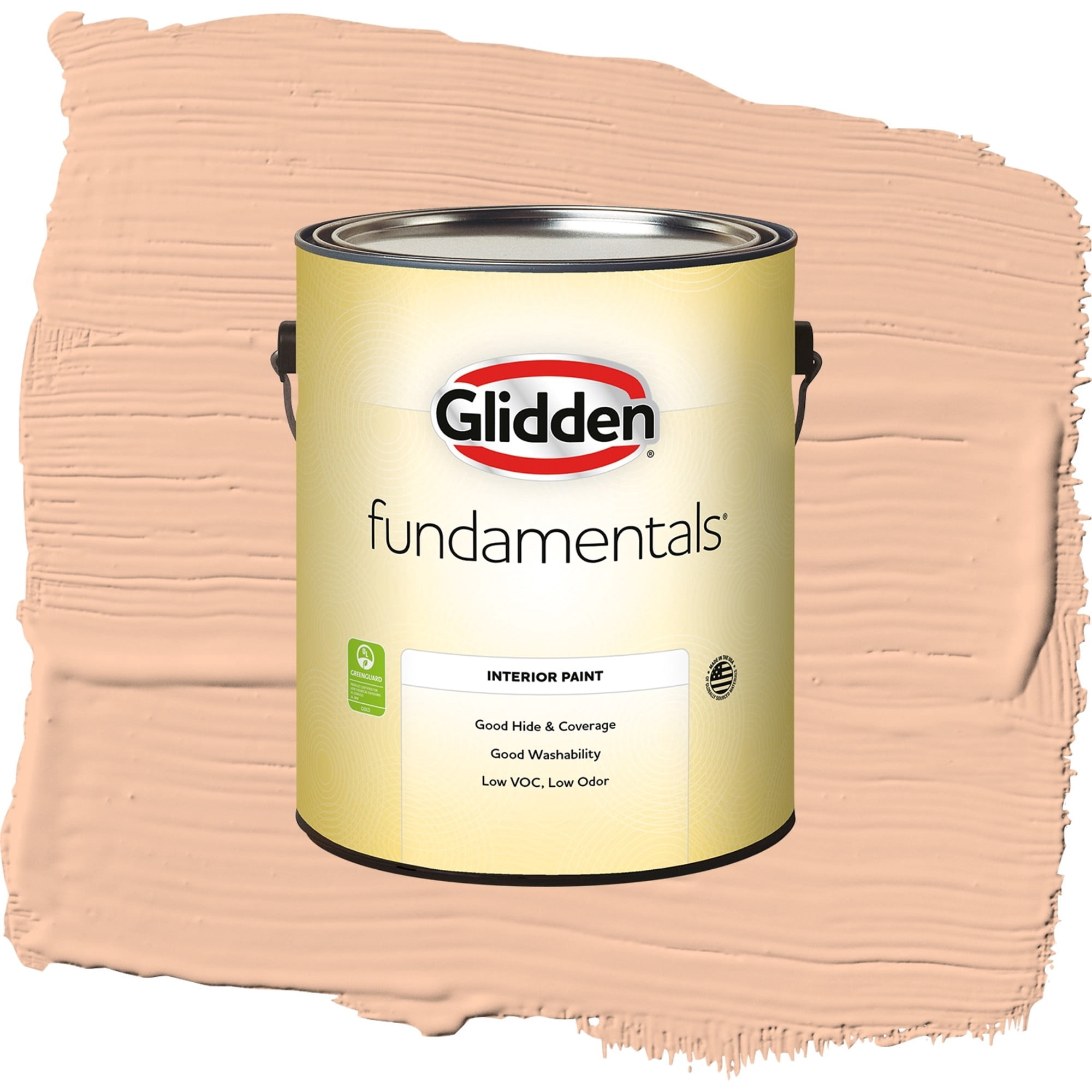 Glidden Fundamentals Siesta Semi Gloss Interior Paint and Primer, 1 Gallon