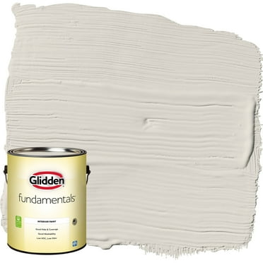 Glidden Fundamentals Interior Paint Silent Smoke / Beige, Eggshell, 1 Gallon