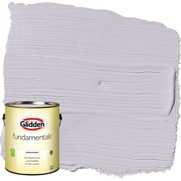 Glidden Fundamentals Interior Paint Silver Chalice / Purple, Eggshell, 1 Gallon