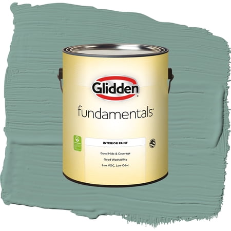 Glidden Fundamentals Silver Laurel Eggshell Interior Paint and Primer, 1 Gallon