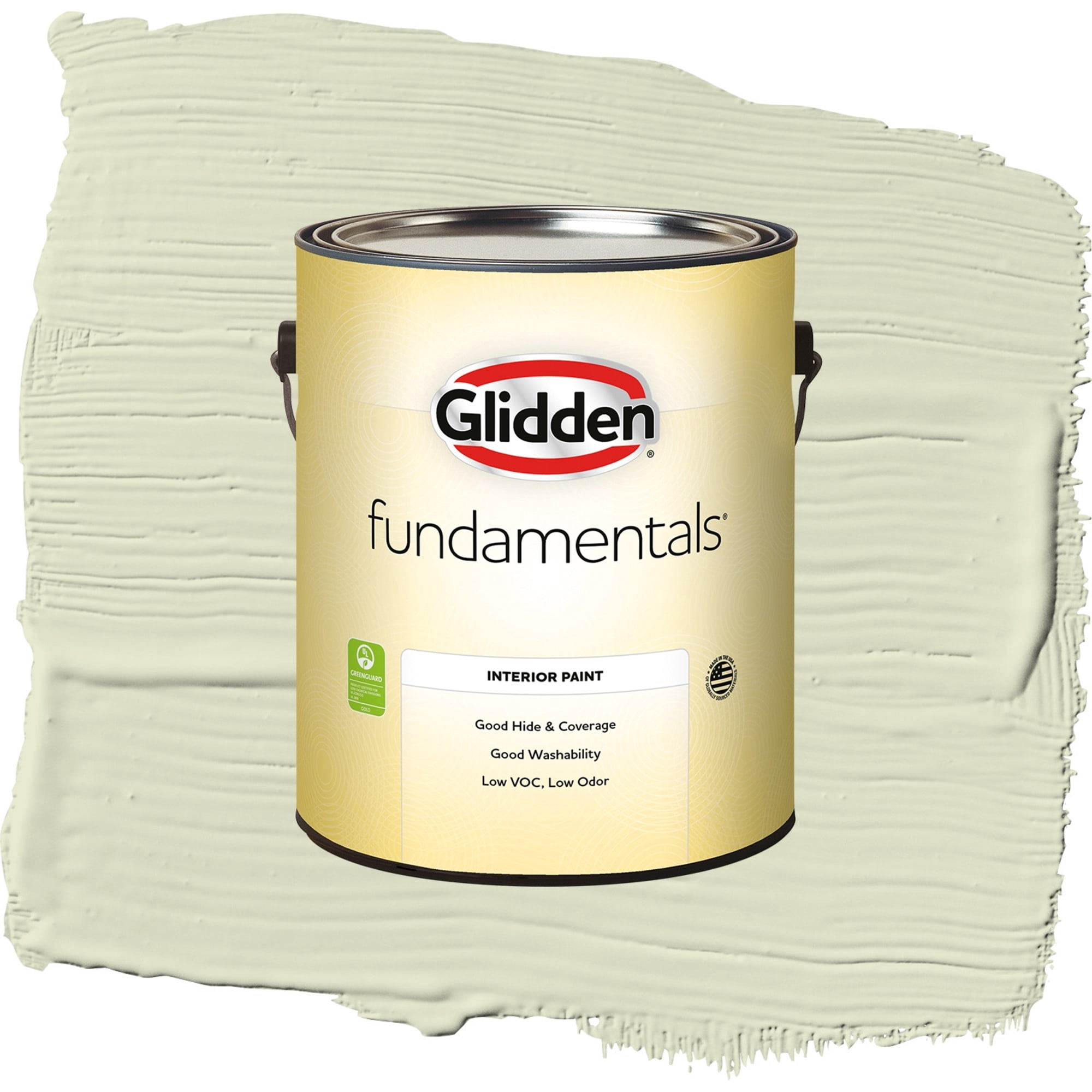 Glidden Fundamentals Slow Dance Semi Gloss Interior Paint and Primer, 1 Gallon
