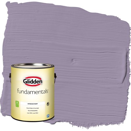 Glidden Fundamentals Smoky Grape / Purple, Eggshell Interior Paint, 1 Gallon