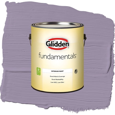 Glidden Fundamentals Smoky Grape / Purple, Eggshell Interior Paint, 1 Gallon