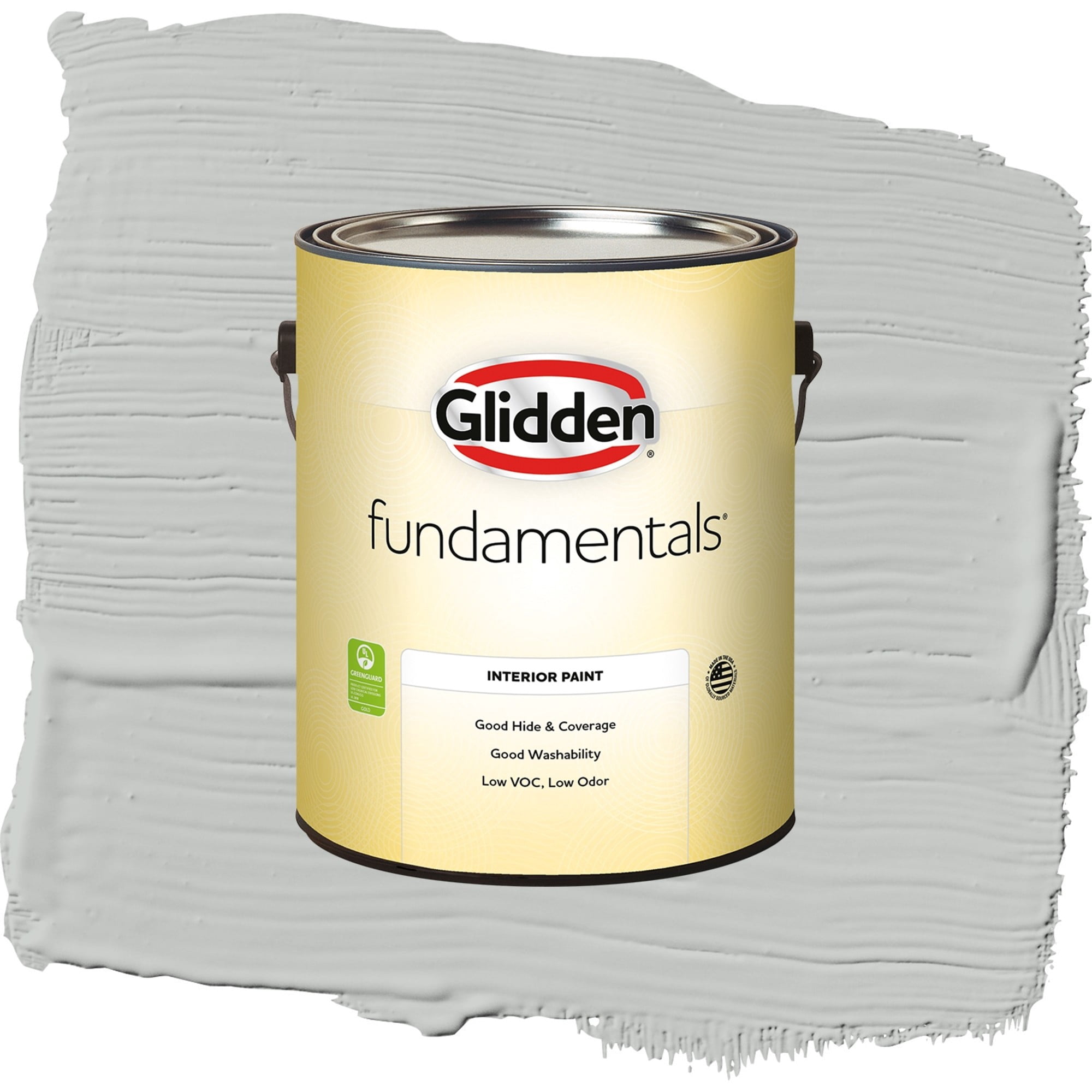Glidden Fundamentals Solitary State Flat Interior Paint and Primer, 1 Gallon