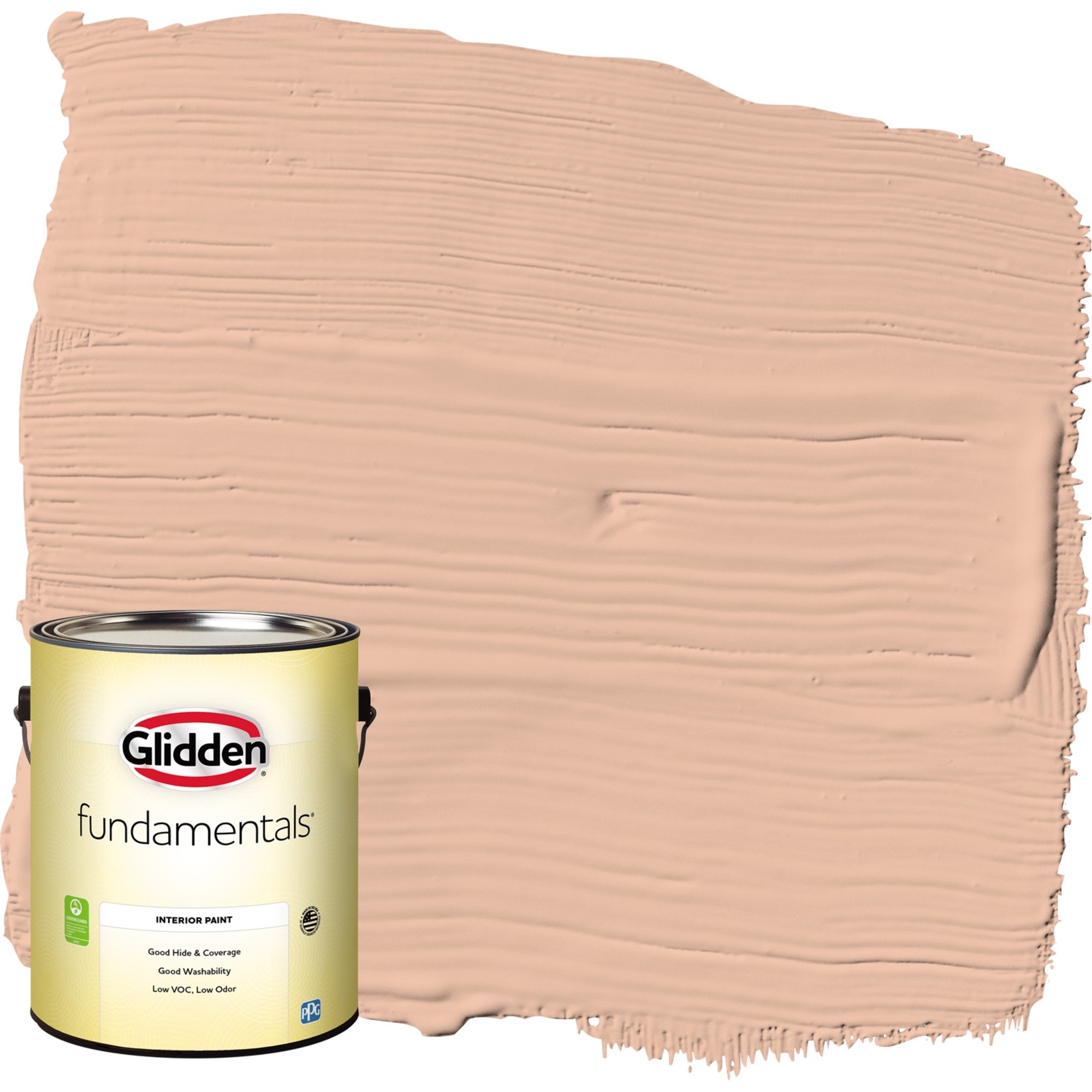 Glidden Fundamentals Interior Paint Starfish / Orange, Eggshell, 1 Gallon