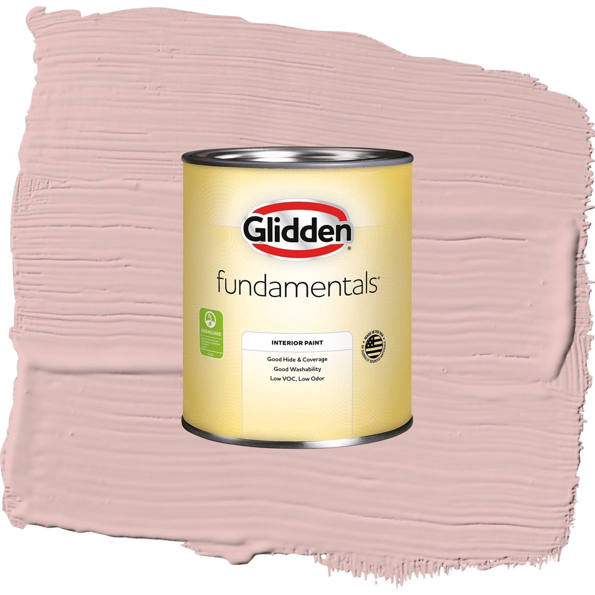 Glidden Fundamentals Strawflower Eggshell Interior Paint and Primer, 1 Quart