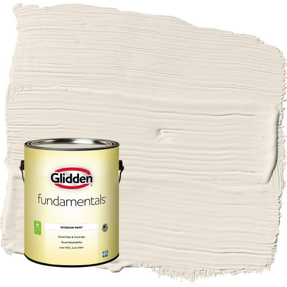 Glidden Fundamentals String of Pearls / Beige Eggshell Interior Paint, 1 Gallon