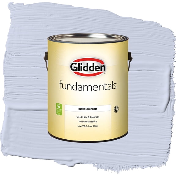 Glidden Fundamentals Sweet Emily / Purple, Eggshell Interior Paint, 1 Gallon