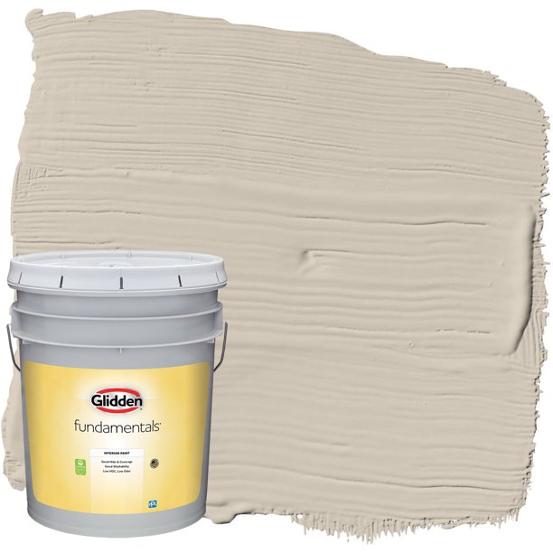"Glidden Fundamentals Interior Paint Synchronicity / Gray, SemiGloss