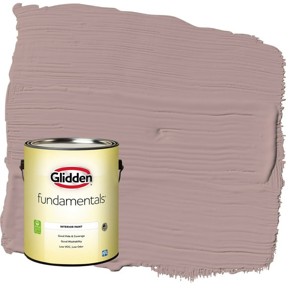 Glidden Fundamentals Tawny Mushroom / Pink Eggshell Interior Paint, 1 Gallon