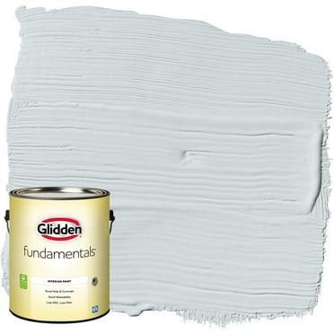 Glidden Fundamentals Interior Paint Tinsel / Gray, Eggshell, 1 Gallon