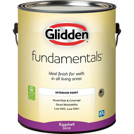 Glidden Fundamentals Tintable Base Eggshell Interior Paint, 1 Gallon