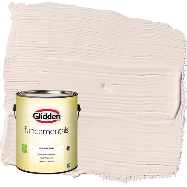 Glidden Fundamentals Touchable / Tan Eggshell Interior Paint, 1 Gallon ...