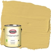 Glidden Fundamentals Tropical Siesta / Yellow, Eggshell Interior Paint, 1 Gallon