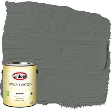 Glidden Fundamentals Interior Paint Up in Smoke / Neutral, Eggshell, 1 Gallon