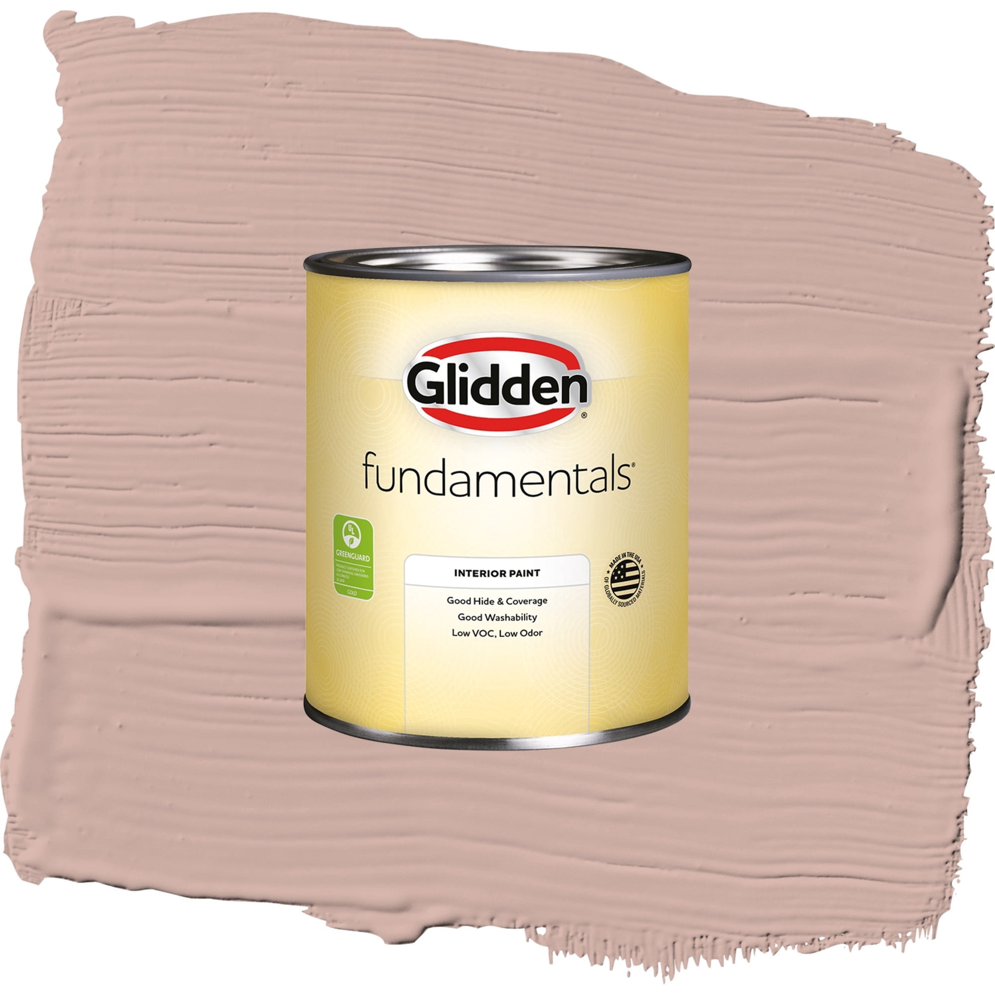 Glidden Fundamentals Velveteen Crush Semi Gloss Interior Paint and Primer, 1 Quart