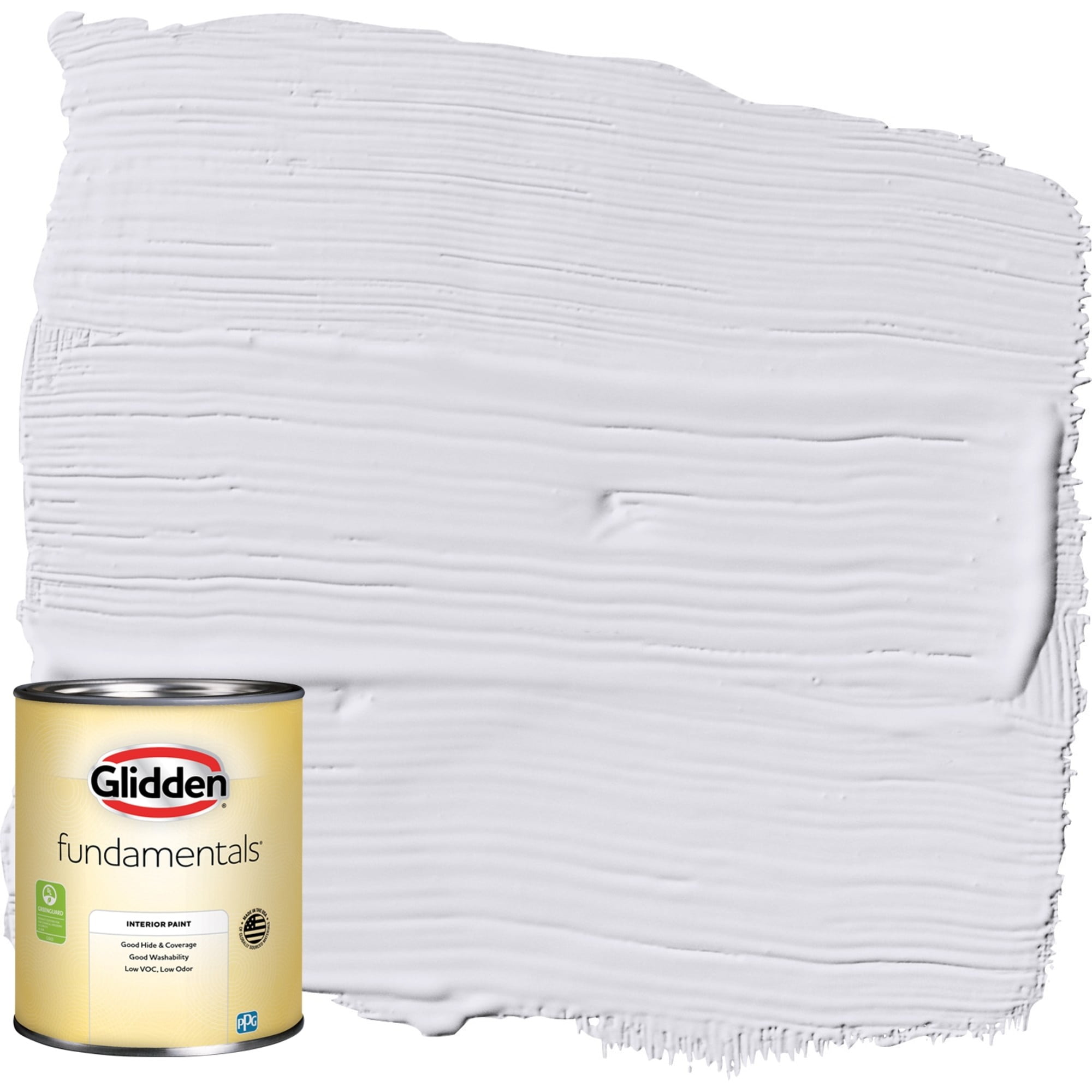 Glidden Fundamentals Interior Paint Violet Echo / Purple, Flat, 1 Quart