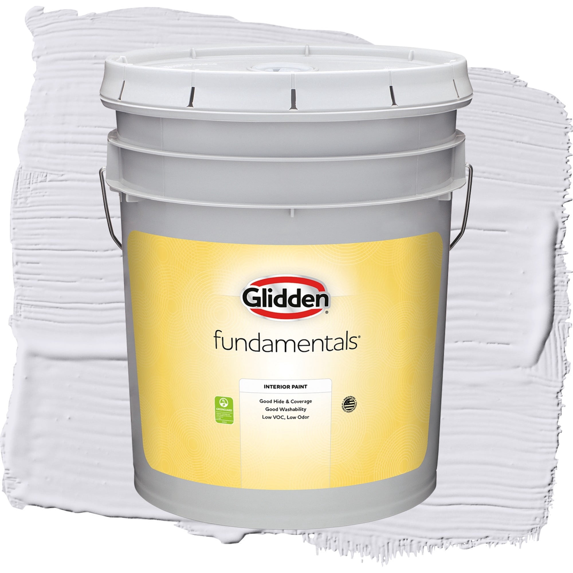 Glidden Fundamentals Violet Echo / Purple, Flat Interior Paint, 5 Gallon