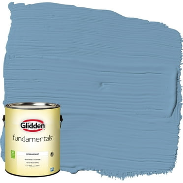 Glidden Fundamentals Interior Paint Walden Pond / Blue, Eggshell, 1 Gallon