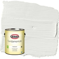 Glidden Fundamentals Grab-N-Go White Eggshell Interior Paint, 1 Quart