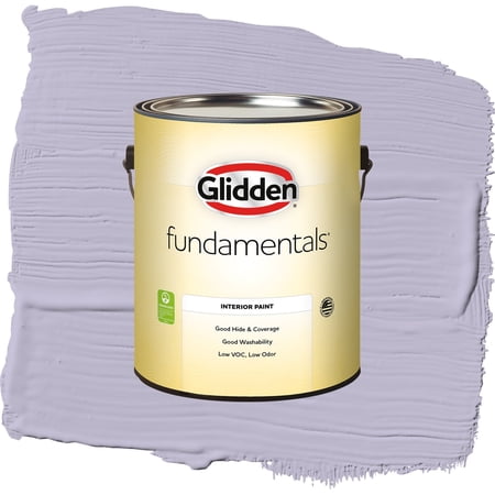 Glidden Fundamentals Wild Lilac / Purple, Eggshell Interior Paint, 1 Gallon