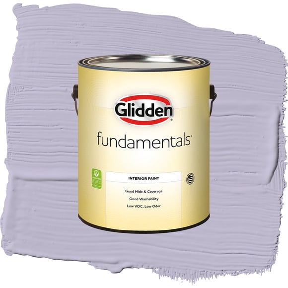 Glidden Fundamentals Wild Lilac / Purple, Eggshell Interior Paint, 1 Gallon