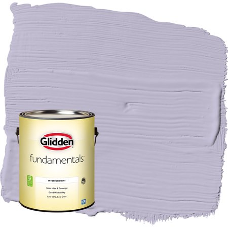 Glidden Fundamentals Wild Lilac / Purple, Eggshell Interior Paint, 1 Gallon