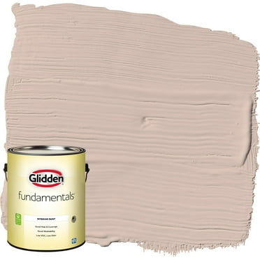 Glidden Fundamentals Interior Paint Wild Rice / Orange, Eggshell, 1 Gallon