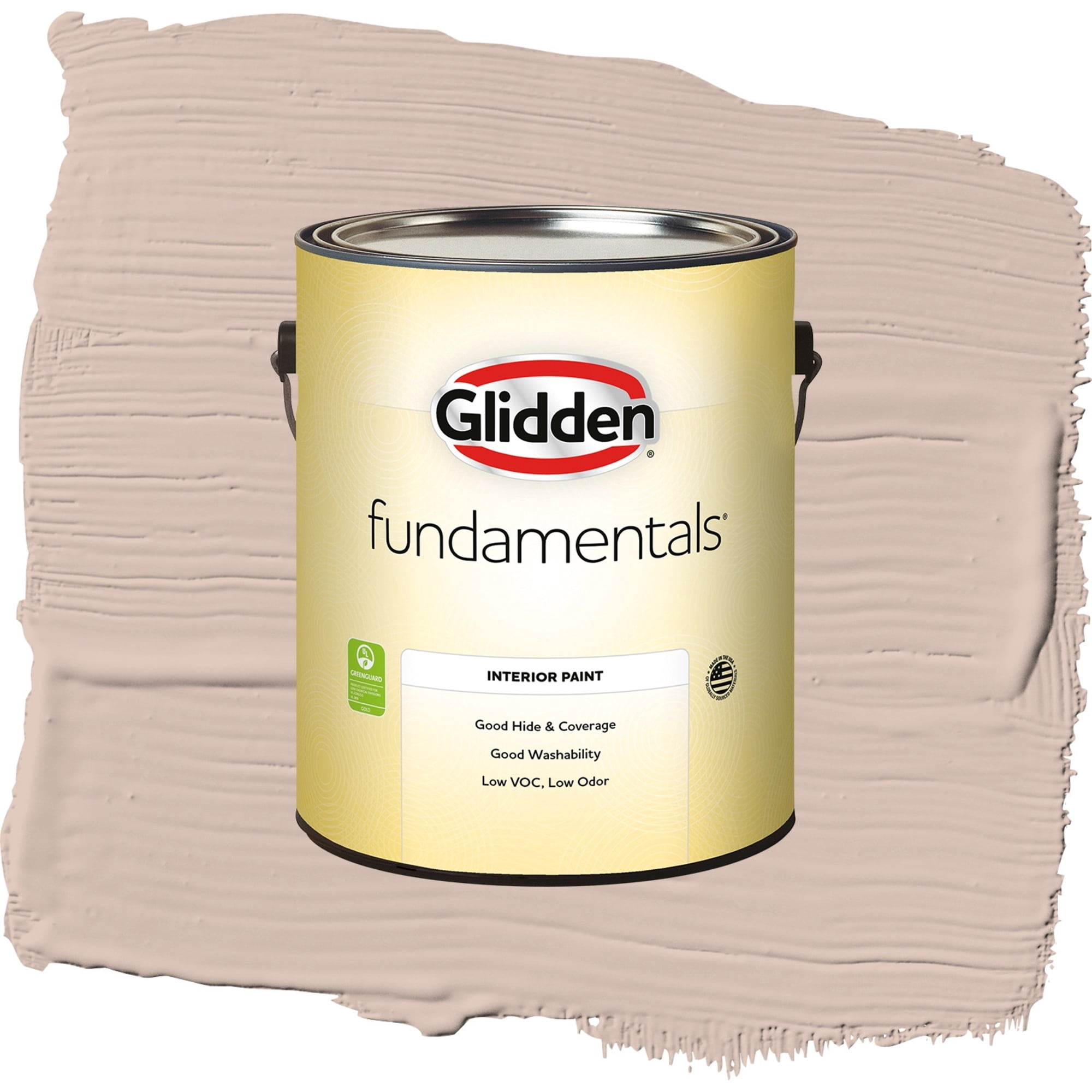 Glidden Fundamentals Wild Rice / Orange, Semi-Gloss Interior Paint, 1 Gallon