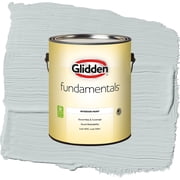 Glidden Fundamentals Winter Chill / Gray, Eggshell Interior Paint, 1 Gallon