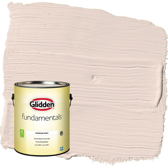 Glidden Fundamentals Winter Peach / Pink Eggshell Interior Paint, 1 Gallon