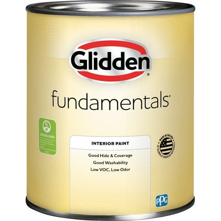Glidden Fundamentals 1 Quart Tintable Base 2 Flat Interior Paint