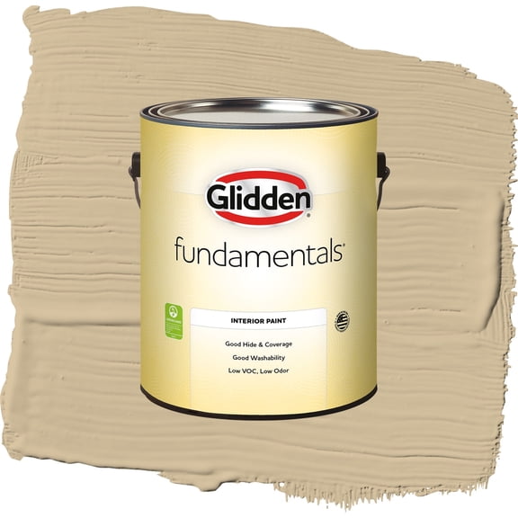 Glidden Fundamentals Spiced Vinegar Flat Interior Paint and Primer, 1 Gallon