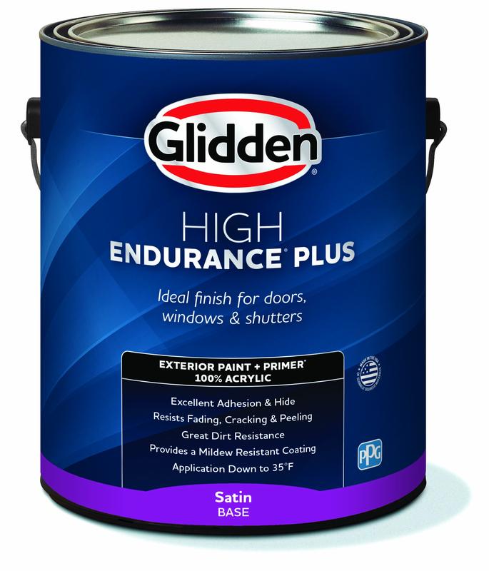 Glidden GHEP Exterior Paint and Primer Persuasion, Satin, 1 Gallon