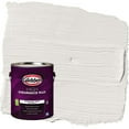 thumbnail image 1 of Glidden HEP Arctic Cotton / White Semi-Gloss Interior Paint with Primer, 1 Gallon, 1 of 11