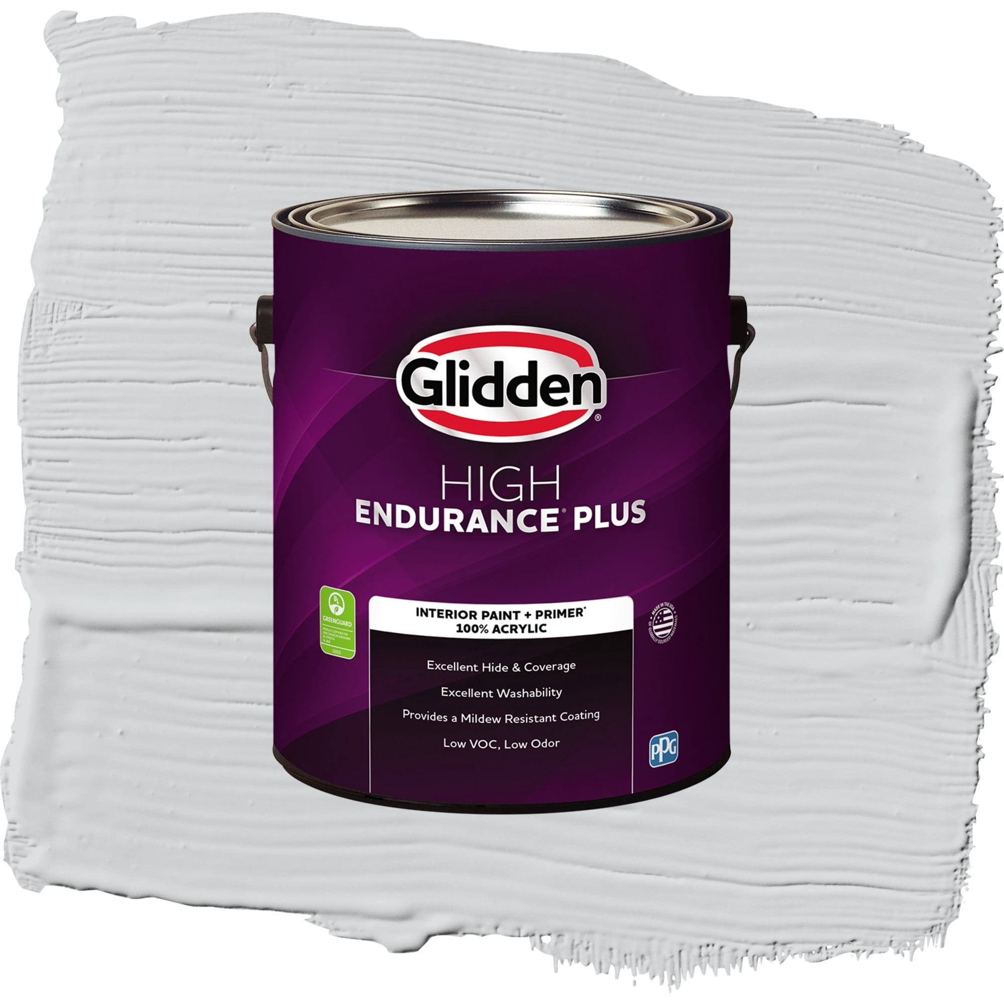 Glidden High Endurance Plus Elemental Semi Gloss Interior Paint and Primer, 1 Gallon