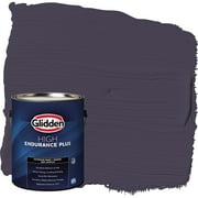 Glidden HEP 1 Gallon Semi-Gloss Blackberry / Purple Exterior Paint with Primer