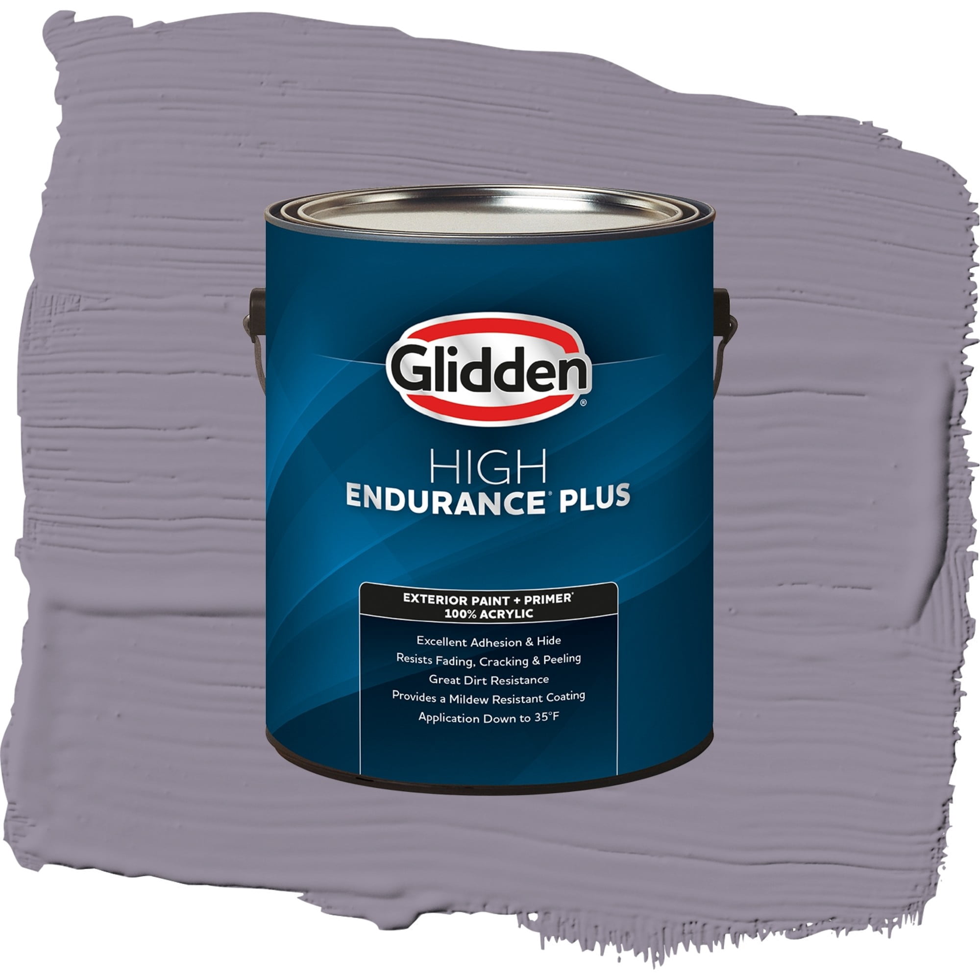 Glidden High Endurance Plus Tin Lizzie Semi Gloss Exterior Paint and Primer, 1 Gallon